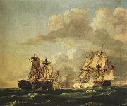Birch, Thomas Naval Battle Between the United States and the Macedonian on Oct. 30, 1812, oil painting picture wholesale
